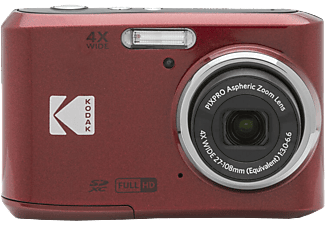 KODAK FZ45 kompakt, digitális fényképezőgép, piros (KO-FZ45RD)