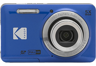 KODAK FZ55 nagy teljesítményű kompakt digitális fényképezőgép, kék (KO-FZ55BL)