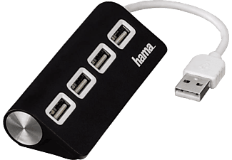 HAMA fekete 4 portos USB 2.0 HUB (12177)