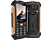 HAMMER BOOST 2,4 DualSIM Fekete/narancssárga Kártyafüggetlen Mobiltelefon
