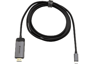 VERBATIM 1.5M USB-C/ HDMI Dönüştürücü Gri
