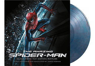 Filmzene - The Amazing Spider-Man (Blue & Red Marbled Vinyl) (Vinyl LP (nagylemez))