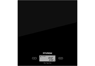 HYUNDAI KVE893B Digitális konyhai mérleg, 5 kg kapacitással és folyadékmennyiség mérési funkcióval