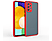 CASE AND PRO Műanyag tok, Samsung S21FE, piros-fekete