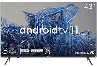 KIVI 43U750NB 4K UHD Google Android Smart LED TV, 108 cm