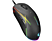 RAMPAGE SMX-R115 Gear-X 6400dpi Hareketli RGB Işıklı 9 Adet Makro Tuşlu Gaming Mouse Siyah