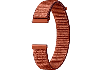 SAMSUNG Galaxy Watch 4 & Watch 5 Kumaş Kordon (20mm, S/M) - Kırmızı