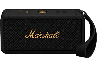 MARSHALL Middleton - Bluetooth-Lautsprecher (Schwarz/Messing)