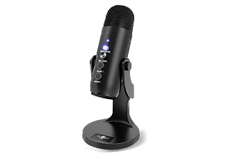SPIRIT OF GAMER EKO 700 asztali mikrofon, USB, állvány, 3,5mm jack fejhallgató kimenet, fekete (MIC-EKO700)