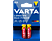 VARTA Longlife MaxPower mikro/ AAA/ LR03 alkáli elem, 2 db (4703101412)