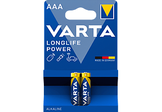 VARTA Longlife Power mikro/ AAA/ LR03 alkáli elem, 2 db (4903121412)