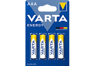 VARTA Energy mikro/ AAA/ LR03 alkáli elem, 4 db (4103229414)