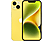 APPLE IPHONE 14 256 GB Sárga Kártyafüggetlen Okostelefon