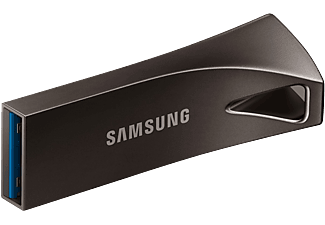 SAMSUNG Bar Plus USB 3.1 pendrive, 128GB, titánszürke (MUF-128BE4/APC)