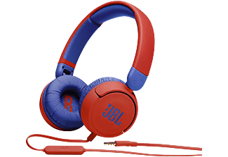 JBL JR310 vezetékes gyerek fejhallgató, piros