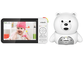 VTECH BM5150 Videós babaőr 5" színes kijelző, mackó design, hőmérséklet kijelzés, kétirányú kommunikáció