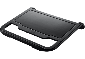 DEEPCOOL N200 notebook hűtő, 15,6"-ig, 1x12cm, fekete (DP-N11N-N200)