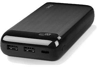 TTEC PowerSlim LCD PD 20.000 mAh Taşınabilir Şarj Cihazı Siyah