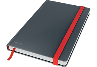 LEITZ COSY Soft touch jegyzetfüzet (A5), bársony szürke, kockás, 80 lap (44540089)