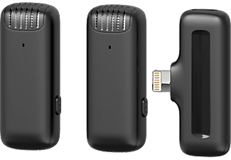 ULANZI Vezeték nélküli Lavalier mikrofon 2 adó és 1 vevő iOS/Apple készülékekhez