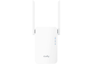 CUDY RE1800 kétsávos AX1800 Wi-Fi 6 MESH hatótávnövelő, fehér (216293)