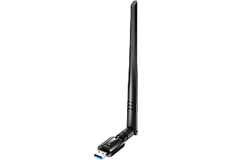CUDY WU1400 kétsávos AC1300 Wi-Fi High Gain USB 3.0 Adapter, fekete (218101)