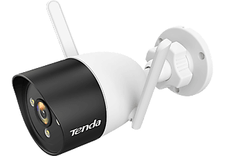TENDA kültéri biztonsági IP csőkamera, 3MP felbontás, Wi-Fi, fehér (CT6)