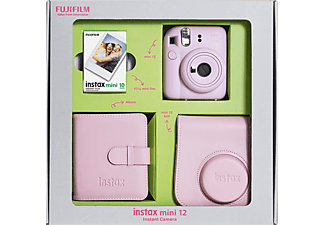 FUJIFILM Instax Mini 12 Bundle Box Anlık Fotoğraf Makinesi Çiçek Pembesi