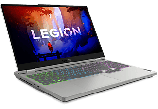 LENOVO Legion 5 15ARH7 82RE004LHV Szürke Gamer laptop (15,6" FHD/Ryzen5/8GB/512 GB SSD/RTX3050 4GB/DOS)
