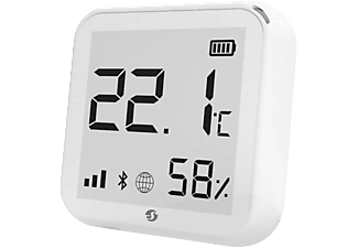 SHELLY kijelzős páratartalom és hőmérséklet mérő (HT-PLUS-W)