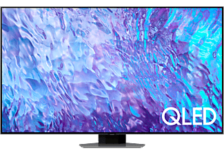 SAMSUNG QE75Q80CATXTK 75 inç 189 Ekran Uydu Alıcı Smart 4K QLED TV Karbon Gümüş