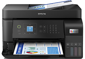 EPSON EcoTank L5590 Yazıcı+Tarayıcı+Fotokopi+Faks+ Wifi Mürekkep Tanklı Yazıcı Siyah