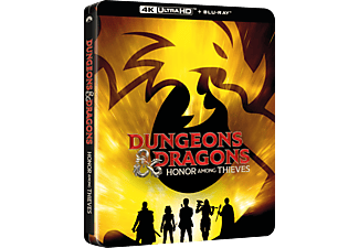 Dungeons & Dragons: Betyárbecsület (Steelbook) (4K Ultra HD Blu-ray + Blu-ray)