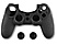 SPARTAN GEAR szilikon tok + hüvelykujj csúszásgátló PlayStation 4 kontrollerhez, fekete