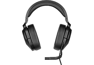 CORSAIR HS55 Surround Dolby Audio 7.1 Surround Carbon (CA-9011265-EU) Kablolu Kulak Üstü Kulaklık Siyah