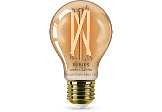 PHILIPS Smart LED WIZ Filament Bulb okos izzó, E27, 7W, 640lm, szabályozható fehér (929003017421)