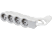 LEGRAND elosztósor Standard 4x2P+F, 3 méter, fehér-szürke (694561)