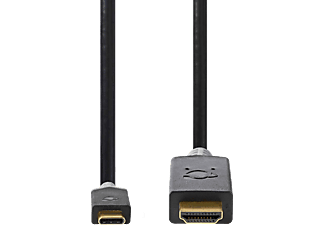 NEDIS USB-C adapter, USB 3.2 Gen 1, USB Type-C / HDMI Csatlakozó (CCBW64655AT20)