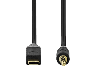 NEDIS USB-C adapter, USB 2.0, USB Type-C / 3,5 mm Jack csatlakozó (CCBW65950AT10)