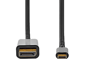 NEDIS USB-C adapter, USB 3.2 Gen 1, USB Type-C / DisplayPort (CCGB64352BK20)