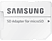 SAMSUNG Pro Plus microSDXC memóriakártya + SD adapter, 256GB, Class10, V30, U3 (MB-MD256SA/EU)