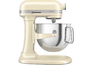 KITCHENAID 5KSM70SHXEAC Artisan prémium emelőkaros robotgép, 375 W, 6,6L, mandulakrém