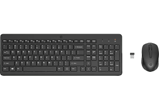 HP 330 Kablosuz Klavye & Mouse Kombo Set Türkçe Siyah