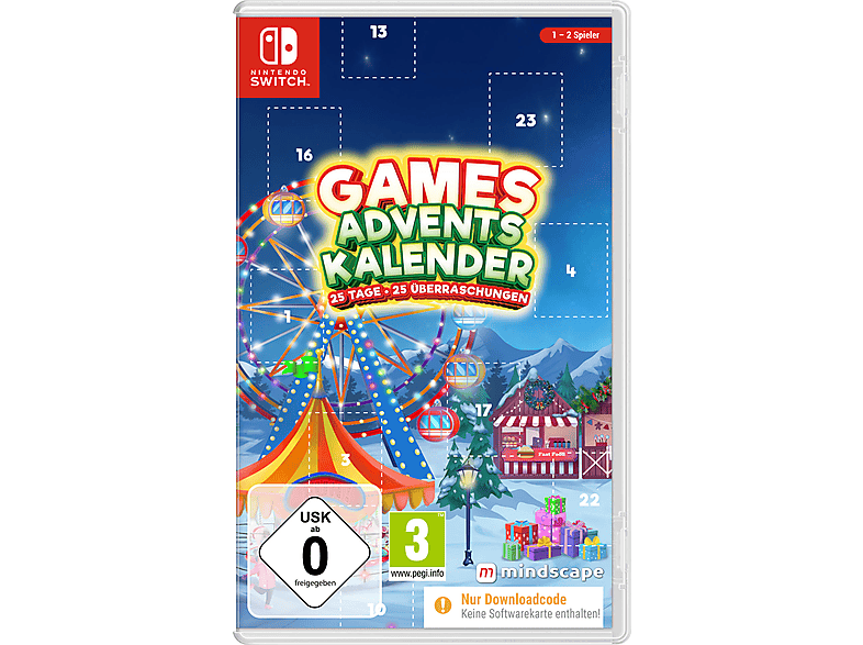 Games Adventskalender Code In A Box Nintendo Switch Online