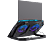 TRUST GXT 1127 Yoozy laptop hűtőpad, max 17,3", 1x140mm, RGB LED világítás, fekete (24612)