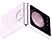 SAMSUNG Galaxy Z Flip5 szilikon tok gyűrűvel, levendula (EF-PF731TVEG)