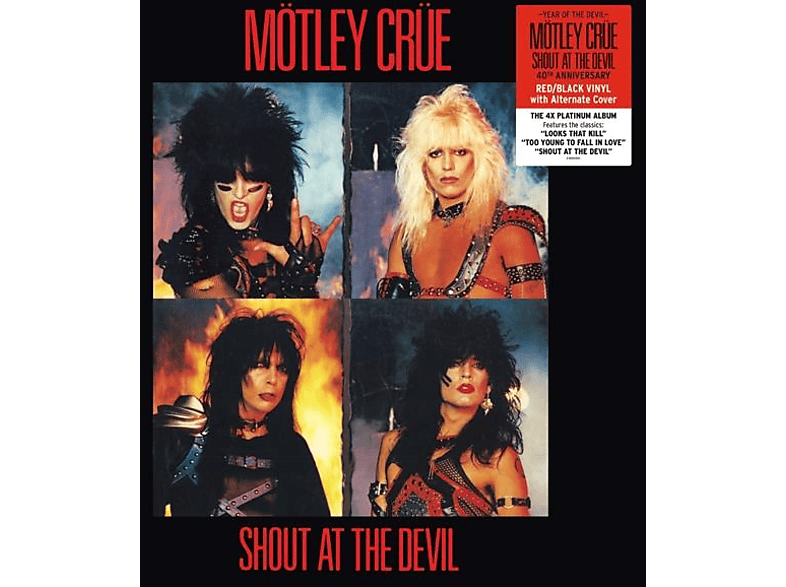 Mötley Crüe SHOUT AT THE DEVIL Vinyl Mötley Crüe auf Vinyl online