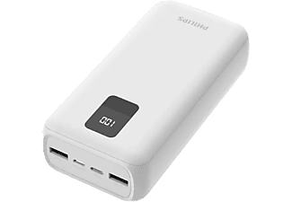PHILIPS DLP1930CW/00 30.000mAh 2x USB-A & USB-C Bağlantısı Hızlı Şarj Taşınabilir Şarj Cihazı Beyaz