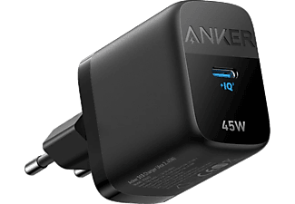 ANKER 313 PPS Destekli 45W USB-C Şarj Cihazı Siyah A2643