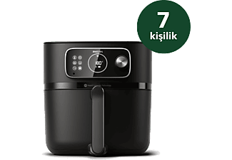 PHILIPS HD9875/90 Rapid Combi Air 7000 Serisi XXL Connected Airfryer Siyah